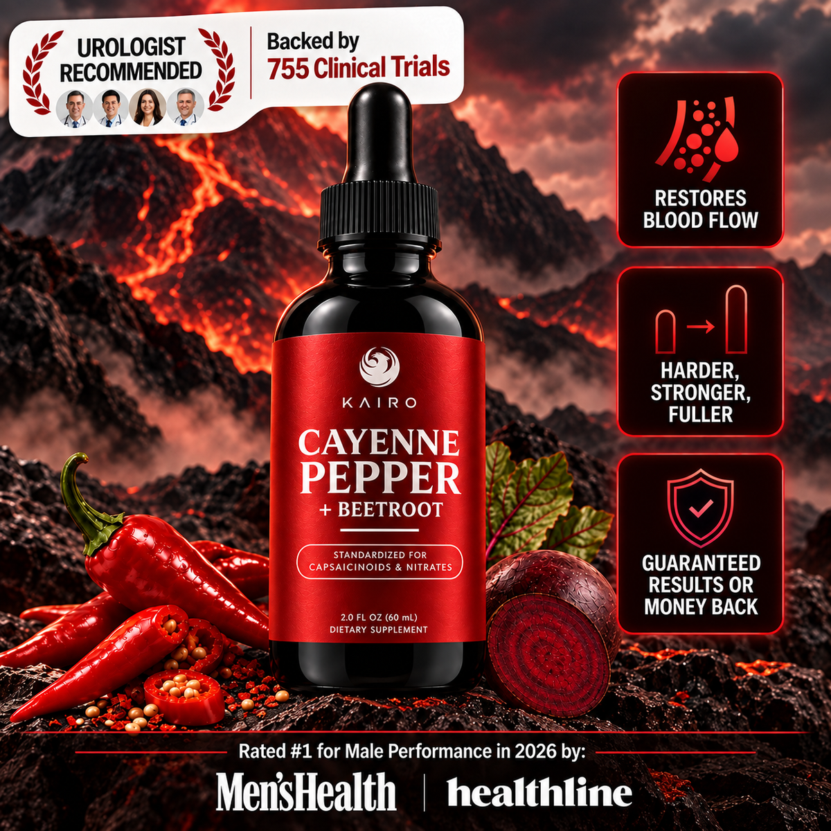 Cayenne Pepper & Beetroot Formula