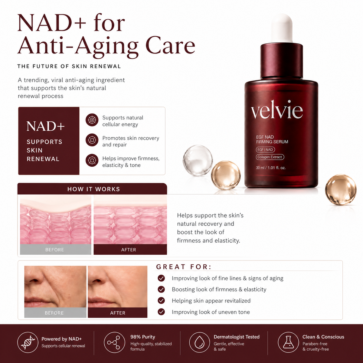 NAD+ Firming Serum